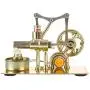 Yamix Stirling Engine Kit, DIY Single Cylinder Balance Stirling Engine Model Science Experiment Kit Education Toy with All-Metal Base Yamix Stirling Engine Kit, DIY Single Cylinder Balance Stirling Engine Model Science Experiment Kit Education Toy with All-Metal Base