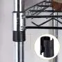 WAFJAMF 72 Pack Wire Shelving Shelf Lock Clips for 1'' Post- Shelving Sleeves Replacements for Wire Shelving System WAFJAMF 72 Pack Wire Shelving Shelf Lock Clips for 1'' Post- Shelving Sleeves Replacements for Wire Shelving System