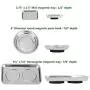 VASTOOLS Magnetic Tray Holder 3pc / Stainless Steel/for Socket Screw Nuts Bolts Metal Parts/Extra Strong Magnet, Thickened Tray VASTOOLS Magnetic Tray Holder 3pc / Stainless Steel/for Socket Screw Nuts Bolts Metal Parts/Extra Strong Magnet, Thickened Tray