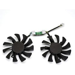 inRobert 75mm GA81S2U DC 12V 0.38A 4Pin Cooler Fan Video Card Fan Replacement for Zotac GTX 970 Dual Fan Graphic Card (Original Fan)