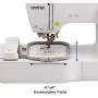 Brother PE535 Embroidery Machine, 80 Built-in Designs, 4'' x 4'' Hoop Area, Large 3.2'' LCD Touchscreen, USB Port, 9 Font Styles Brother PE535 Embroidery Machine, 80 Built-in Designs, 4'' x 4'' Hoop Area, Large 3.2'' LCD Touchscreen, USB Port, 9 Font Styles