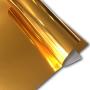Tvinyl Gold Metallic Foil HTV Heat Transfer Vinyl for Tshirt and Apparel 12'' X 10''( Pack of 3 )
