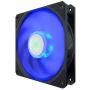 Cooler Master SickleFlow 120 Blue LED Case & Cooling Fan - Translucent Air Balance Blades, 62 CFM, 2.5 mmH2O, 8 to 27 dBA - Blue LED