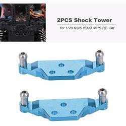 GoolRC 2pcs Metal Shock Tower for WLtoys K979 K989 K999 1/28 RC Car Replacement 1: 28 Race Buggy Parts