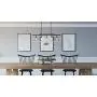 Briarwood Collection Whitewashed Five-Light Farmhouse Linear Chandelier Briarwood Collection Whitewashed Five-Light Farmhouse Linear Chandelier