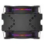 CPU Cooler RGB Black Edition CPU Air Cooler, H120D RGB Fan, 6 CD 2.0 Heatpipes for AMD Ryzen/Intel LGA1151 (Black)