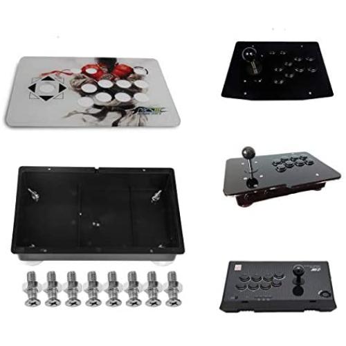 TAPDRA Acrylic Panel and Case Joystick DIY Set Kits Replacement for Arcade Game Machine Cabinet Controller DIY Kit