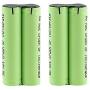 Kastar 2-Pack 2.4V 1000mAh Ni-MH Rechargeable Battery Replacement for Philip Sonicare HX6210, HX6210-02, 4235-010-20455, 423501020455, Waterpikk SR-3000 & WP-900 Toothbrush (Some)