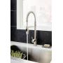 Moen 5923BLS Align One Handle Pre-Rinse Spring Pulldown Kitchen Faucet, Black Stainless