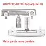 W10712395 Dishwasher Rack Adjuster Metal Kit Compatible with Kenmore Whirlpool KitchenAid Replace W10250159 W10350375 AP5957560 W10712395VP PS10065979 W10712395 Dishwasher Rack Adjuster Metal Kit Compatible with Kenmore Whirlpool KitchenAid Replace W10250159 W10350375 AP5957560 W10712395VP PS10065979