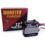 AGFRC 66KG-IP67-Waterproof Digital-Servo High-Torque Programmable - 12V Full Metal Gear Brushless Servo for 1/8 1/10 RC Models, Control Angle 180° (SA86BVMW&AGF-SPV2)