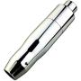 Lunsom Automatic Shift Knob Metal Car Shifting with Push Button Aluminum Alloy Shifter Lever Handle Long Stick Gear Head Fit Most Auto Transmission Vehicle (Silver)