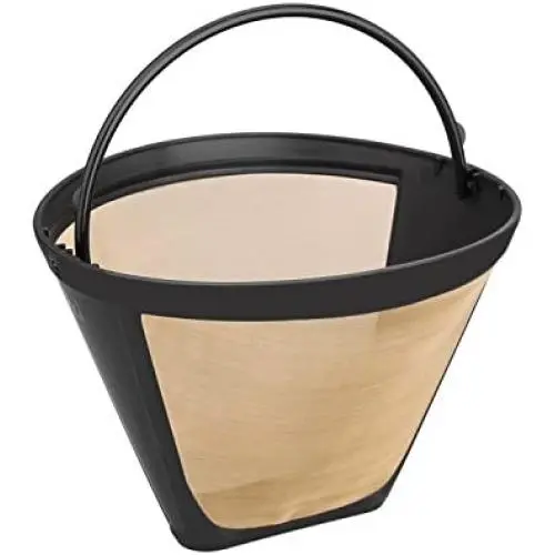 Coffee filter - Permanent Reusable #4 Cone Shape metal Coffee Filter Mesh Tone Coffee Accessories - Cone Shape Coffee Filter 4-1PCs Coffee filter - Permanent Reusable #4 Cone Shape metal Coffee Filter Mesh Tone Coffee Accessories - Cone Shape Coffee Filter 4-1PCs