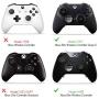 TOMSIN Metal D-Pads and Paddles for Xbox Elite Controller Series 2 & Series 1, Stainless Steel Replacement Parts Compatible with Xbox Elite Wireless Controller (Black)
