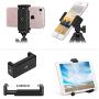 Ailun Digtal Camera Tripod Mount Stand Camera Holder for iPhone 12 12Pro/12Mini/12Pro Max/iPhone 11/11 Pro/11 Pro Max/X Xs XR Xs Max 8 7 Plus Digtal Camerara and More Black