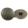 Bezelry 10 Pieces Dragon Scales Metal Shank Buttons. 23mm (7/8 inch) (Antique Brass) Bezelry 10 Pieces Dragon Scales Metal Shank Buttons. 23mm (7/8 inch) (Antique Brass)