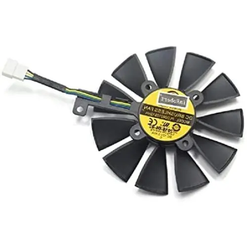 Qksky 87MM PLD09210S12M PLD09210S12HH Cooling Fan Replace for ASUS Strix GTX 1060 OC 1070 1080 GTX 1080Ti RX 480 Graphics Card