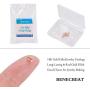 BENECREAT 10 PCS 14K Gold Filled Jewelry Making Bails Small Pinch Clip Bails for DIY Jewelry Making Project (Inner Dia, 2mm)