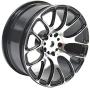 LAFEINA 1/10 Scale 68mm Metal Wheels & Tires for 1:10 HSP HPI Redcat Himoto Kyosho Sakura RC On-Road Racing Car Touring Upgrade Parts