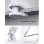 Phone Holder Bed Gooseneck Mount - Lamicall Cell Phone Clamp Clip for Desk, Flexible Lazy Long Arm Headboard Bedside, Overhead Mount Stand, Compatible with Phone 12 Mini 11 Pro Xs Max XR X 8 7 6 Plus