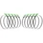 GLIDESTORE 4-Inch Key Hose Clamp, Key-Type Adjustable Stainless Steel Hose Clamps, Pipe Clamp, Worm Gear Clamps, Dryer Vent Clamp, Thumb Screw Metal Clamps, Pack of 10 (Easy Turn Clamp) (4 - Inch) GLIDESTORE 4-Inch Key Hose Clamp, Key-Type Adjustable Stainless Steel Hose Clamps, Pipe Clamp, Worm Gear Clamps, Dryer Vent Clamp, Thumb Screw Metal Clamps, Pack of 10 (Easy Turn Clamp) (4 - Inch)