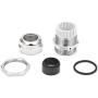 uxcell Cable Gland PG16 Metal Waterproof Cable Glands Joints Adjustable Connector for 10-14mm Dia Cable, Pack of 5
