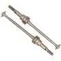 ZYCST 2PCS Aluminum Alloy Front Universal Driveshafts Dog Bone Replacement Part for WLtoys 12428 12423 1:12 RC Car Truck Buggy Car(Silver) ZYCST 2PCS Aluminum Alloy Front Universal Driveshafts Dog Bone Replacement Part for WLtoys 12428 12423 1:12 RC Car Truck Buggy Car(Silver)