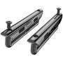MoKo Lugs/Connectors/Clasps Compatible with Apple Watch 38mm 40mm Series 6/5/4/3/2/1/SE, Watch Band Replaceable Metal Connection Adapter(Not Fit 42mm 44mm Versions), Space Gray