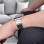 [Upgraded] Wolait Compatible with Apple Watch Band 40mm 38mm , Ultra Thin Solid Stainless Steel Band for Apple iWatch SE Series 6/5/4/3/2/1 Men Women -Silver