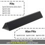 X Home 7636 15.3 inch Flavorizer Bars for Weber Spirit 300 Series (2013-2017), Spirit E310, E320, E330, S310, S320, S330 Grill Replacement Parts, Heavy Duty Porcelain Steel