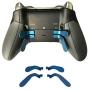 Hisonders 12 in 1 - Metal Mod 6 Swap Thumbsticks Joysticks, 4 Paddles & 2 Dpads with Open Tool for Xbox One Elite Controller (Blue)