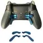 Hisonders 12 in 1 - Metal Mod 6 Swap Thumbsticks Joysticks, 4 Paddles & 2 Dpads with Open Tool for Xbox One Elite Controller (Blue)