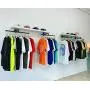 DIY CARTEL Industrial Pipe Wall Mount Clothing & Garment Rack - Hardware ONLY - Perfect for Retail Display, Organizing, Laundry (22.5 - Inch)