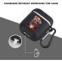 Fullmetal Alchemist - Part 2 AirPods Case Cover Compatible with Apple AirPods 2 & 1,Full Protective Durable Shockproof Drop Proof Headphone Cases with Keychain