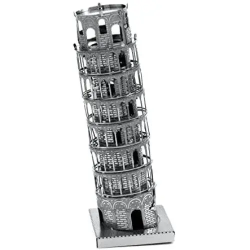 Fascinations Metal Earth Leaning Tower of Pisa Building 3D Metal Model Kit Fascinations Metal Earth Leaning Tower of Pisa Building 3D Metal Model Kit