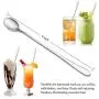 Hiware 9-Inch Long Handle Iced Tea Spoon, Coffee Spoon, Ice Cream Spoon, Stainless Steel Cocktail Stirring Spoons, Set of 4 Hiware 9-Inch Long Handle Iced Tea Spoon, Coffee Spoon, Ice Cream Spoon, Stainless Steel Cocktail Stirring Spoons, Set of 4