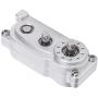 VGEBY RC Transfer Case, 313mm 1/10 Transfer Case Wheelbase Metal Chassis Frame Transfer Case Fit for 1/10 RC Crawler Car (Silver)