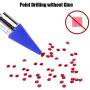 2 Pcs No Wax Needed Diamond Painting Tools Self-Stick Drill Pen, Specialty Design for 5D DIY Painting with Diamonds Accessories Kits for Adults Relieve Hands Fatigue