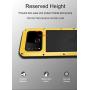 GFU Tempered Glass Armor Huawei P30 Case, Outdoor Dustproof Cover Shell for Huawei P30 Full Body Hybrid Heavy Duty Metal Shockproof (Silver, P30)
