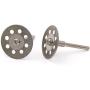 YEEZUGO 10 pcs Diamond Cutting Wheel Cut Off Discs Coated Rotary Tools W/Mandrel 22mm for Dremel