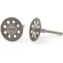 YEEZUGO 10 pcs Diamond Cutting Wheel Cut Off Discs Coated Rotary Tools W/Mandrel 22mm for Dremel