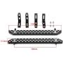 RCLIONS 1Pair Metal Pedal Side Board for TRX4 Bronco Upgrade Parts 1/10 RC Crawler Car(C Model)