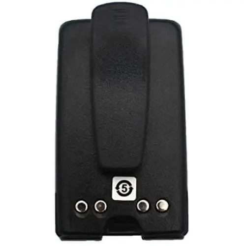 GoodQbuy 1800mAh 7.2V Ni-MH Replacement Two-Way Radio Battery is Compatible with Motorola Mag One BPR40 A8 PMNN4071 PMNN4071A PMNN4071AR + Belt Clip