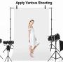Emart 8.5 x 10 ft Photo Backdrop Stand , Adjustable Photography Muslin Background Support System Stand for Photo Video Studio Emart 8.5 x 10 ft Photo Backdrop Stand , Adjustable Photography Muslin Background Support System Stand for Photo Video Studio