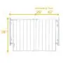 Safety 1st Ready to Install Baby Gate (White) Safety 1st Ready to Install Baby Gate (White)
