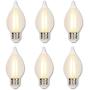 Westinghouse Lighting 5210020 5210000 E26 LED Bulb, Aluminum Alloy, White, 6 Piece
