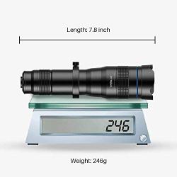 Apexel High Power 36x HD Telephoto Lens with Tripod for iPhone XR,XS MAX,XS,X,8,7,6,6Plus Android Smartphone