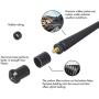 Rydonair Antenna Compatible with Harley Davidson 1998-2020 | 7 inches Flexible Rubber Antenna Replacement | Designed for Optimized FM/AM Reception