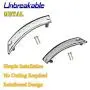 CF Advance Compatible with 98-10 VW Beetle Metal ReinCompatible withced Door Panel Door Handle Repair Kit Set 2PCS Chrome 98 99 00 01 02 DS513 CF Advance Compatible with 98-10 VW Beetle Metal ReinCompatible withced Door Panel Door Handle Repair Kit Set 2PCS Chrome 98 99 00 01 02 DS513