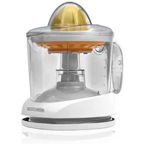 BLACK+DECKER 32oz Citrus Juicer, White, CJ625 BLACK+DECKER 32oz Citrus Juicer, White, CJ625